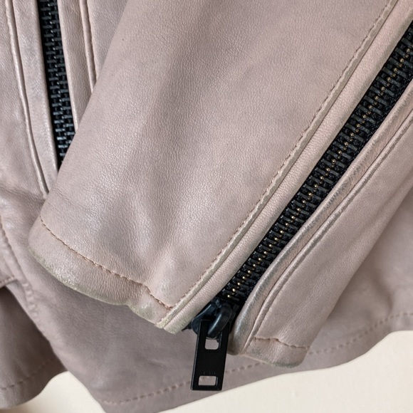 IRO Newhan leather motorcycle biker jacket 10 - Picture 6 of 11